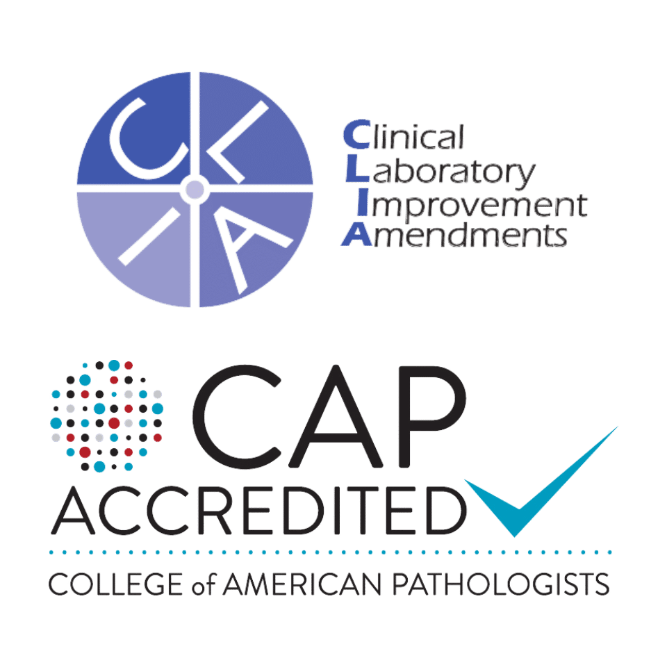 sapient clia certified lab cap accredited