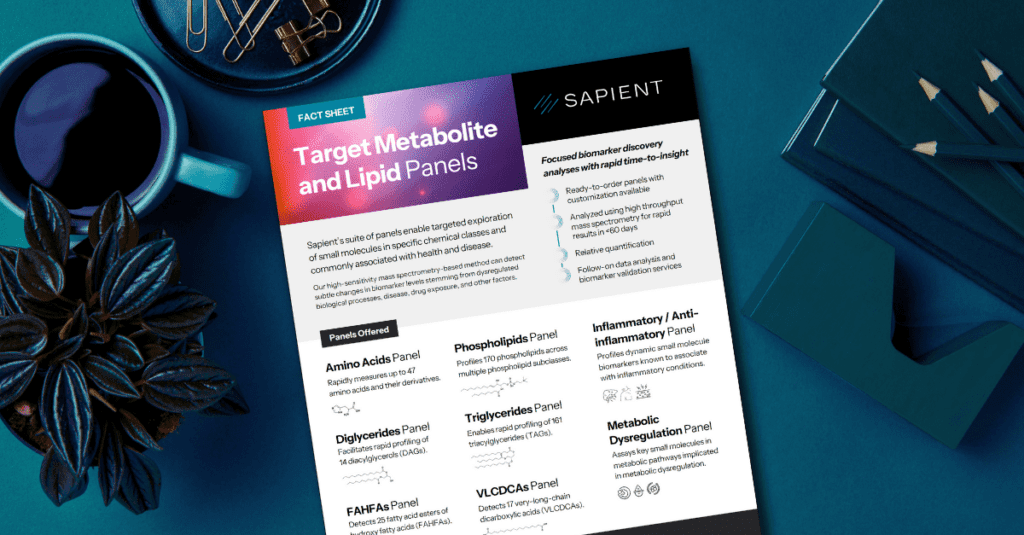 metabolite panel lipid panel analysis fact sheet