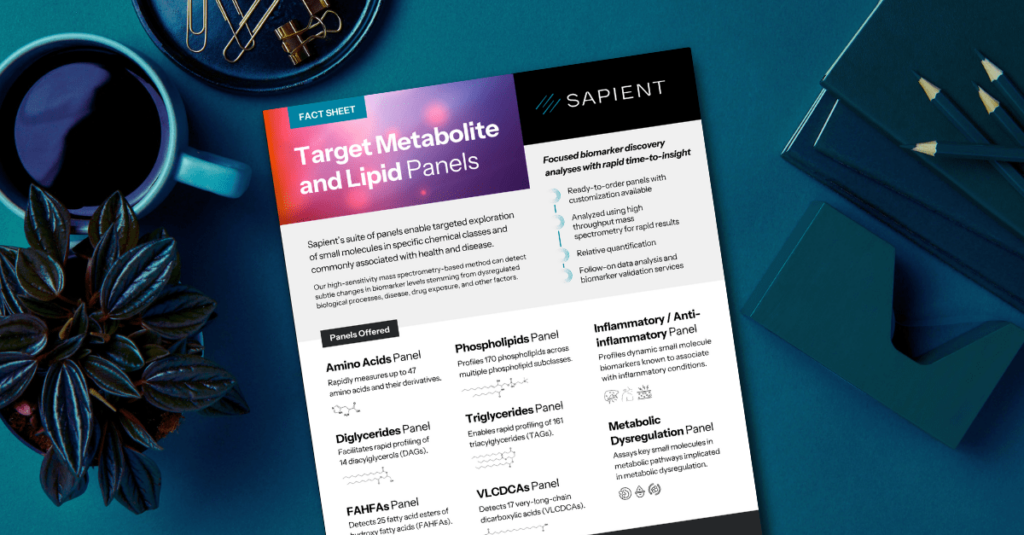 metabolite panel lipid panel analysis fact sheet