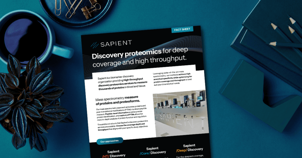 discovery proteomics untargeted proteomics fact sheet