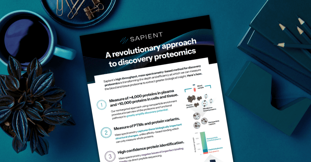 mass spec proteomics infographic