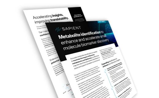 fact sheet metabolite identification capabilities