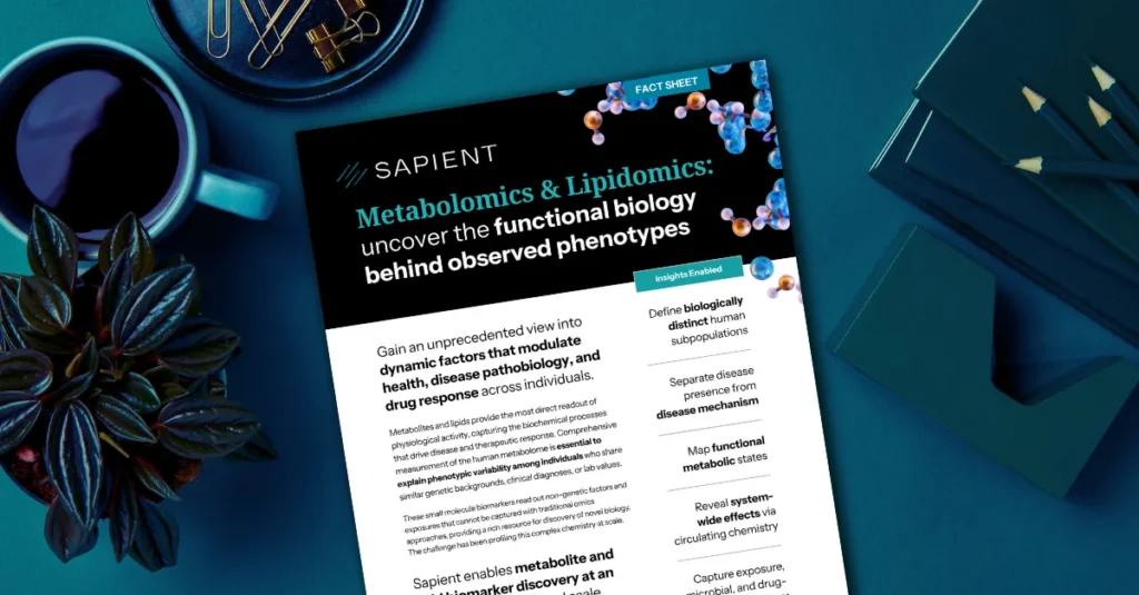 discovery metabolomics lipidomics fact sheet