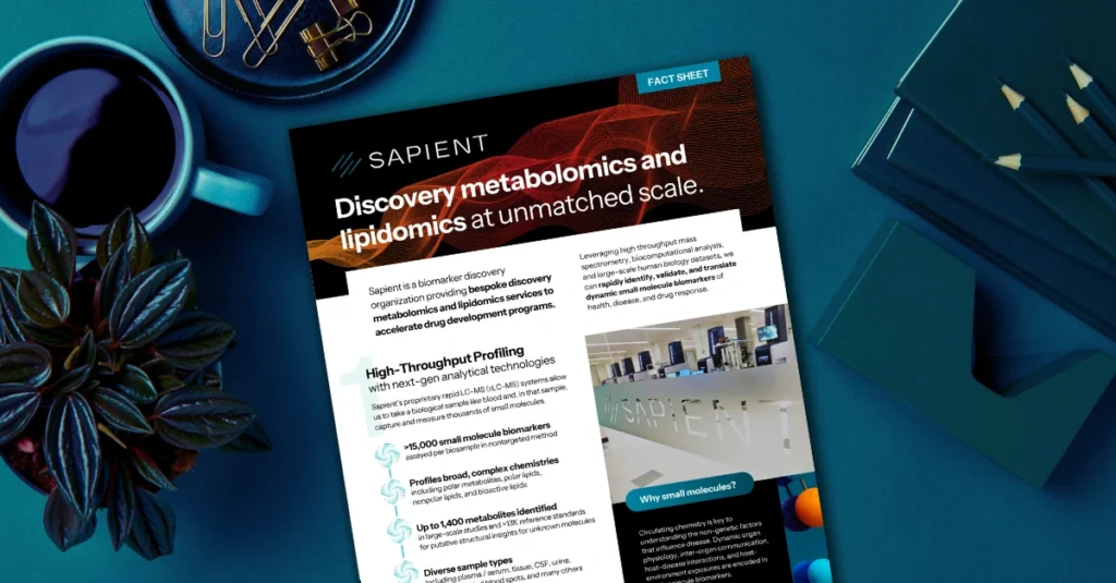 discovery metabolomics lipidomics fact sheet