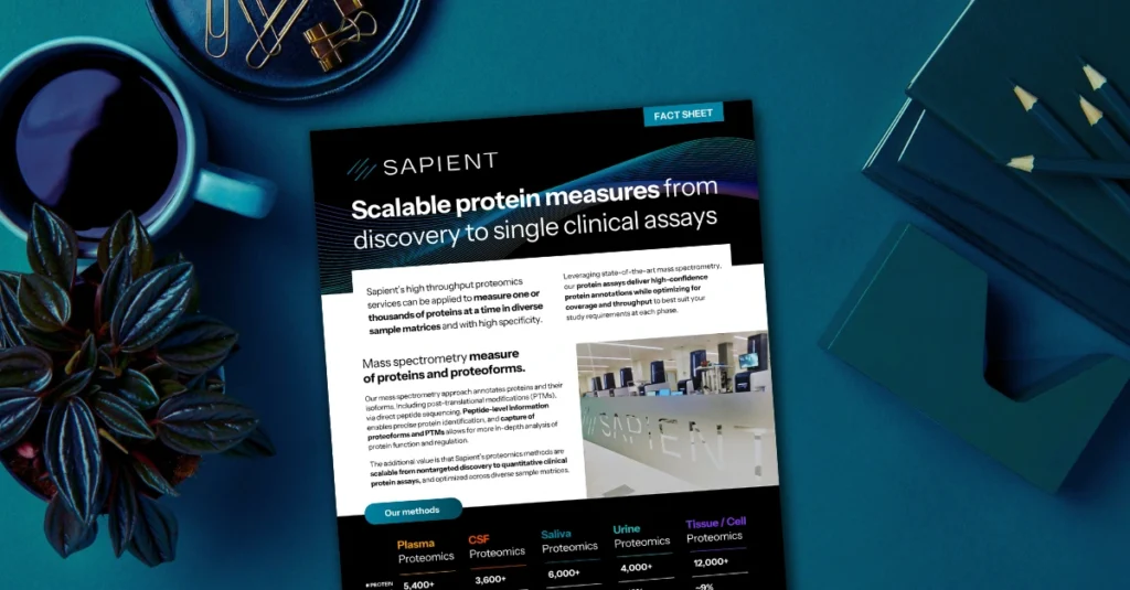 discovery proteomics protein assays fact sheet