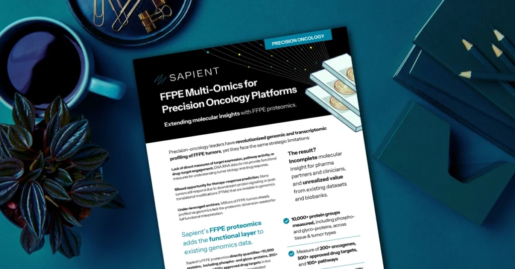 proteomic profiling of ffpe tissue precision oncology