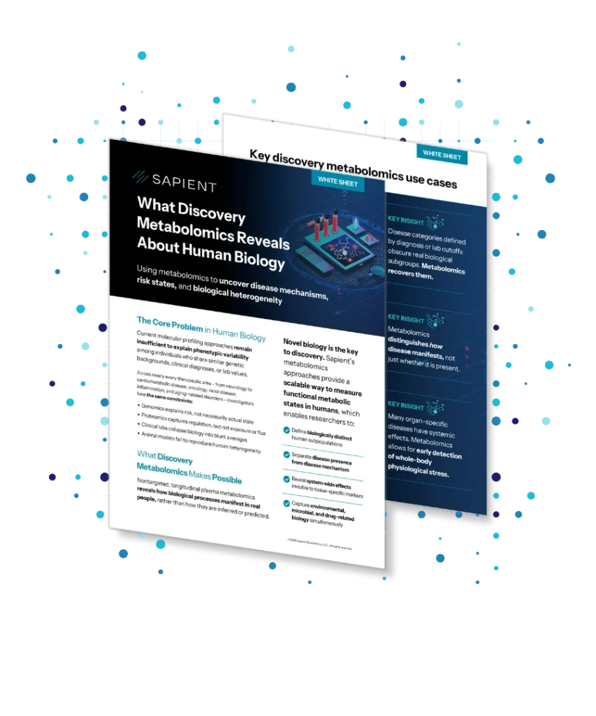 discovery metabolomics use cases