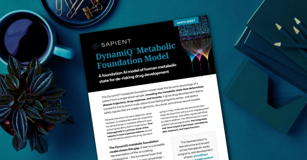 dynamiq metabolic foundation model